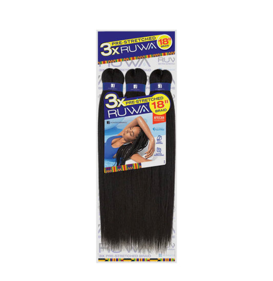 3X RUWA X-Pressions Braiding Hair 18”