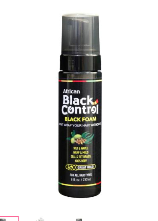 African Black Control Black Foam